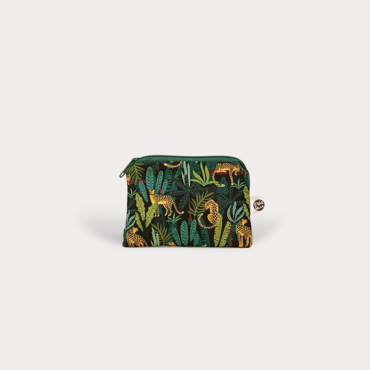 Coin Purse . Cheetahs. Fabric