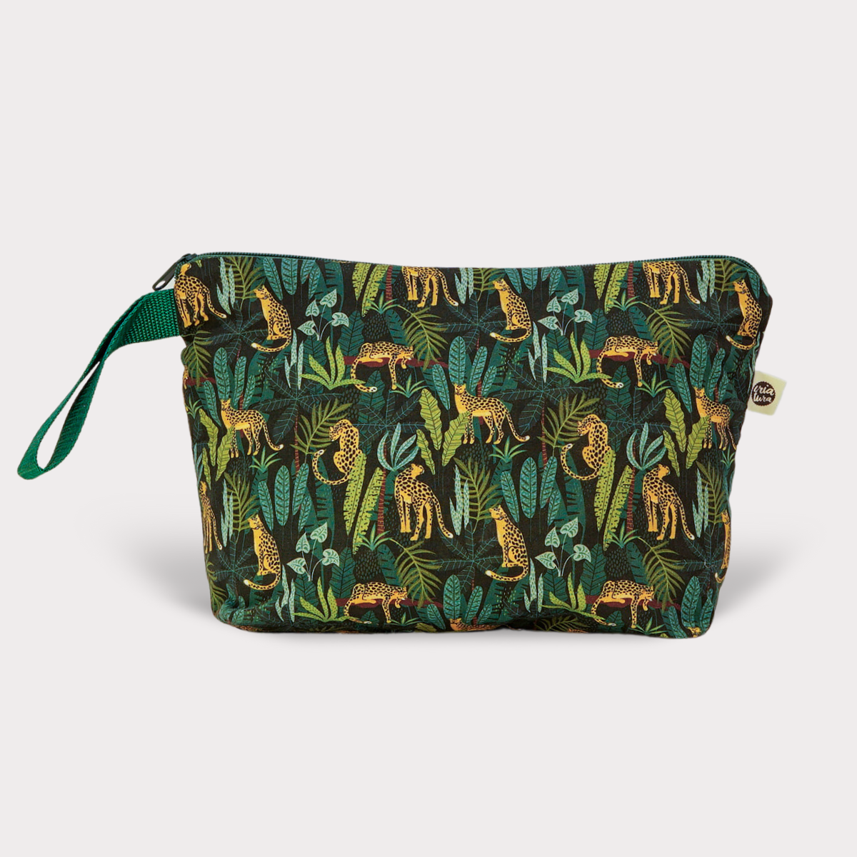 Overnight Bag . Cheetahs. Fabric