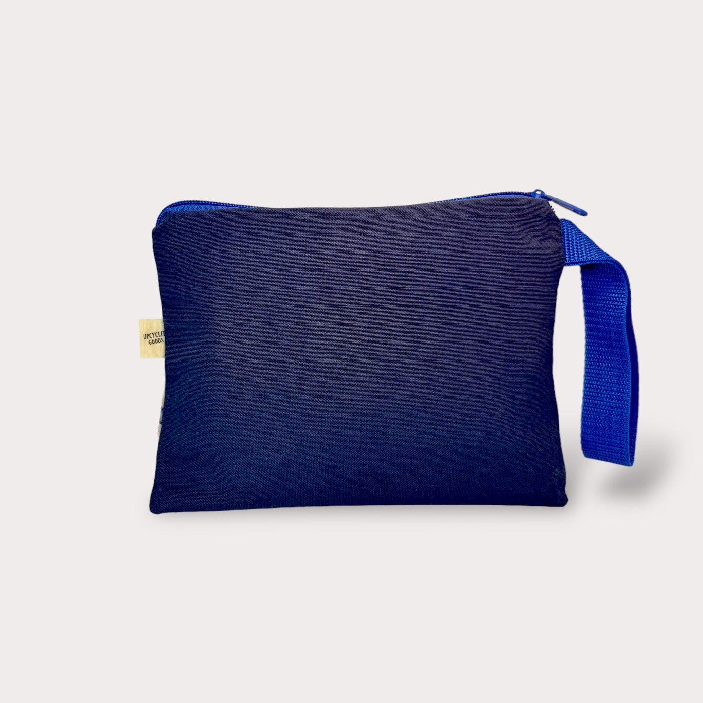 Large Pouch . Whales. Fabric