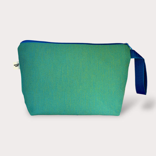 Overnight Bag . Peacock. Fabric