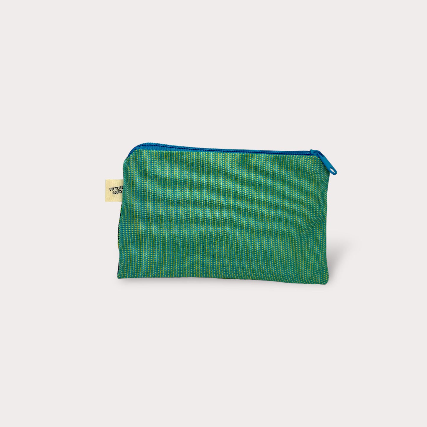 Small Pouch . Peacock. Fabrics.