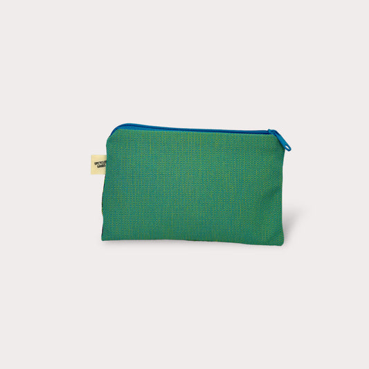 Small Pouch . Peacock. Fabrics.