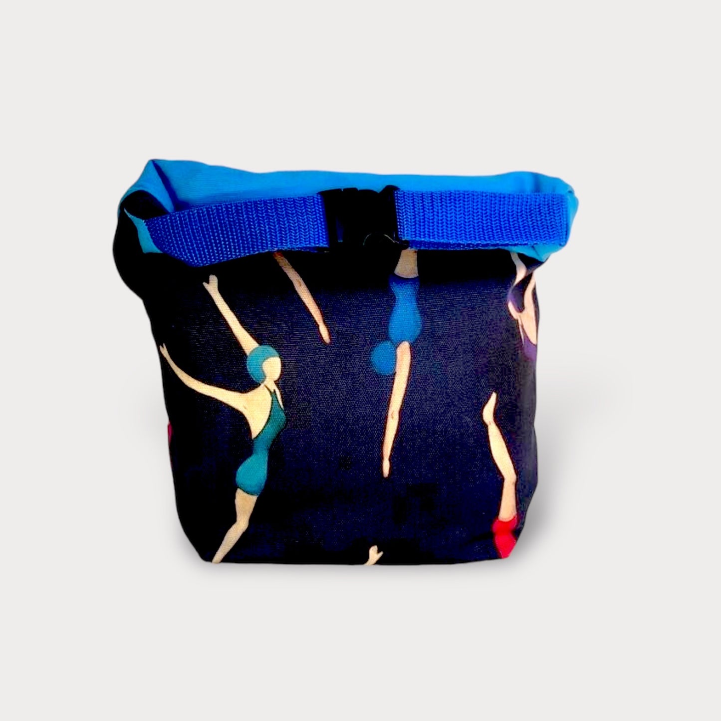 Bikini Bag . High Diver Blue. Fabric