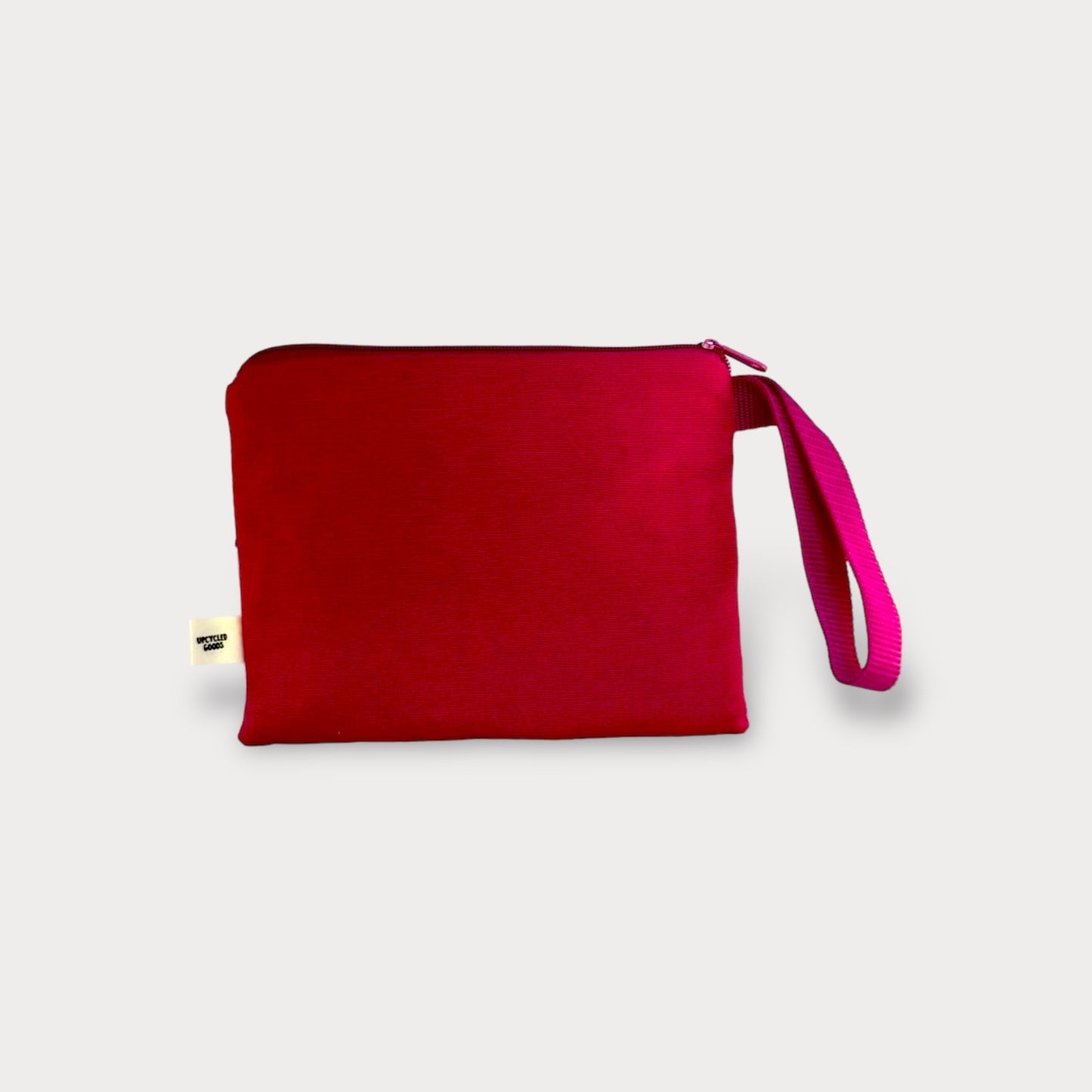 Large Pouch . Artichoke. Fabric