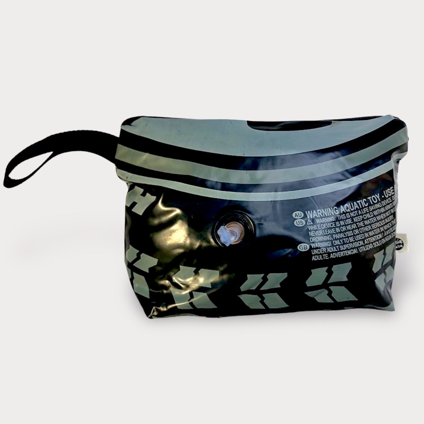 Overnight Bag . Tires. Pool Toy