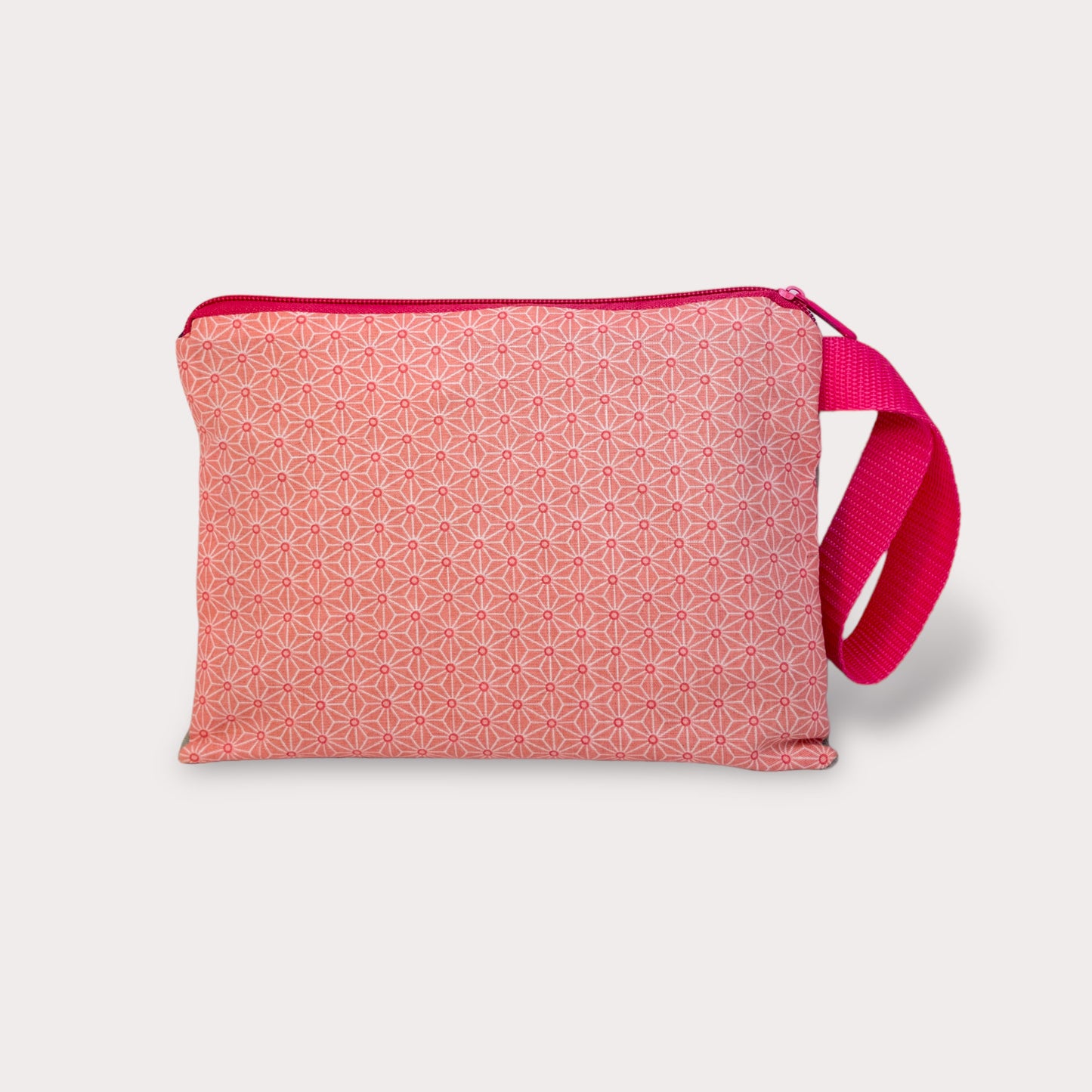 Large Pouch . High Diver. Green. Fabric