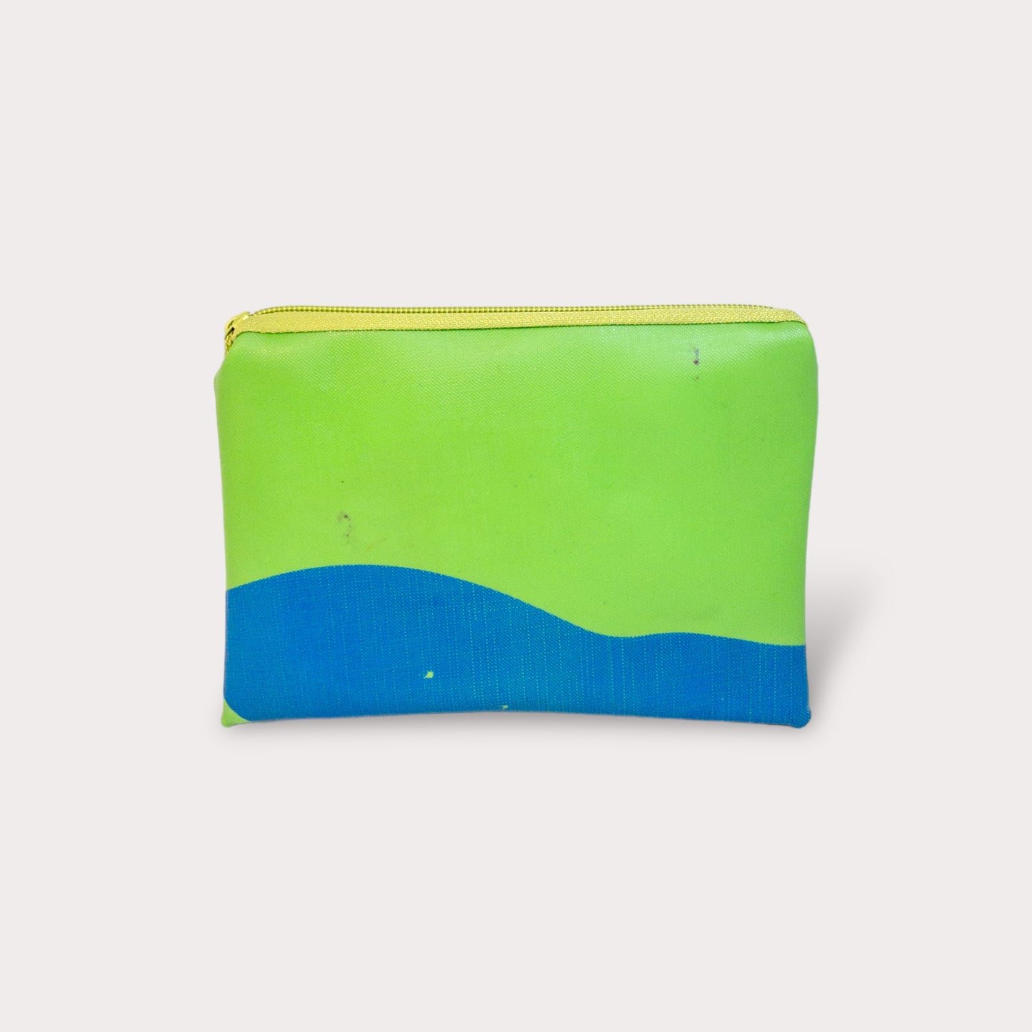 Small Pouch . Acua Park. Green