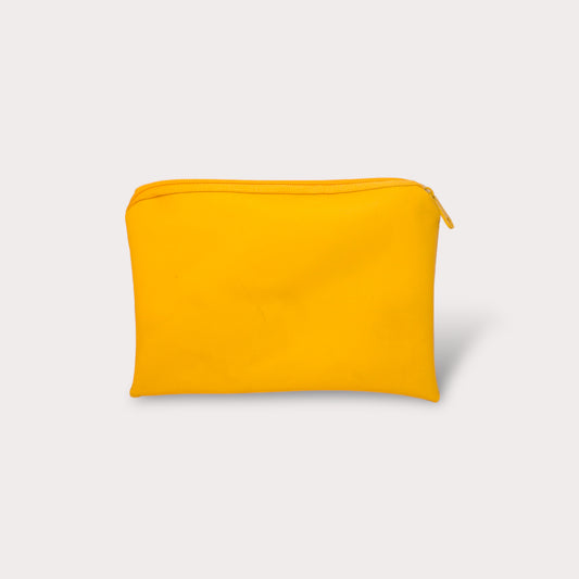 Small Pouch . Acua Park. Yellow