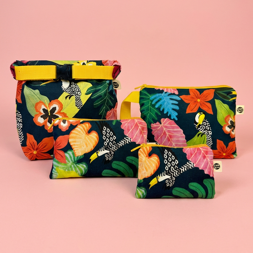 Bikini Bag . Toco. Fabric