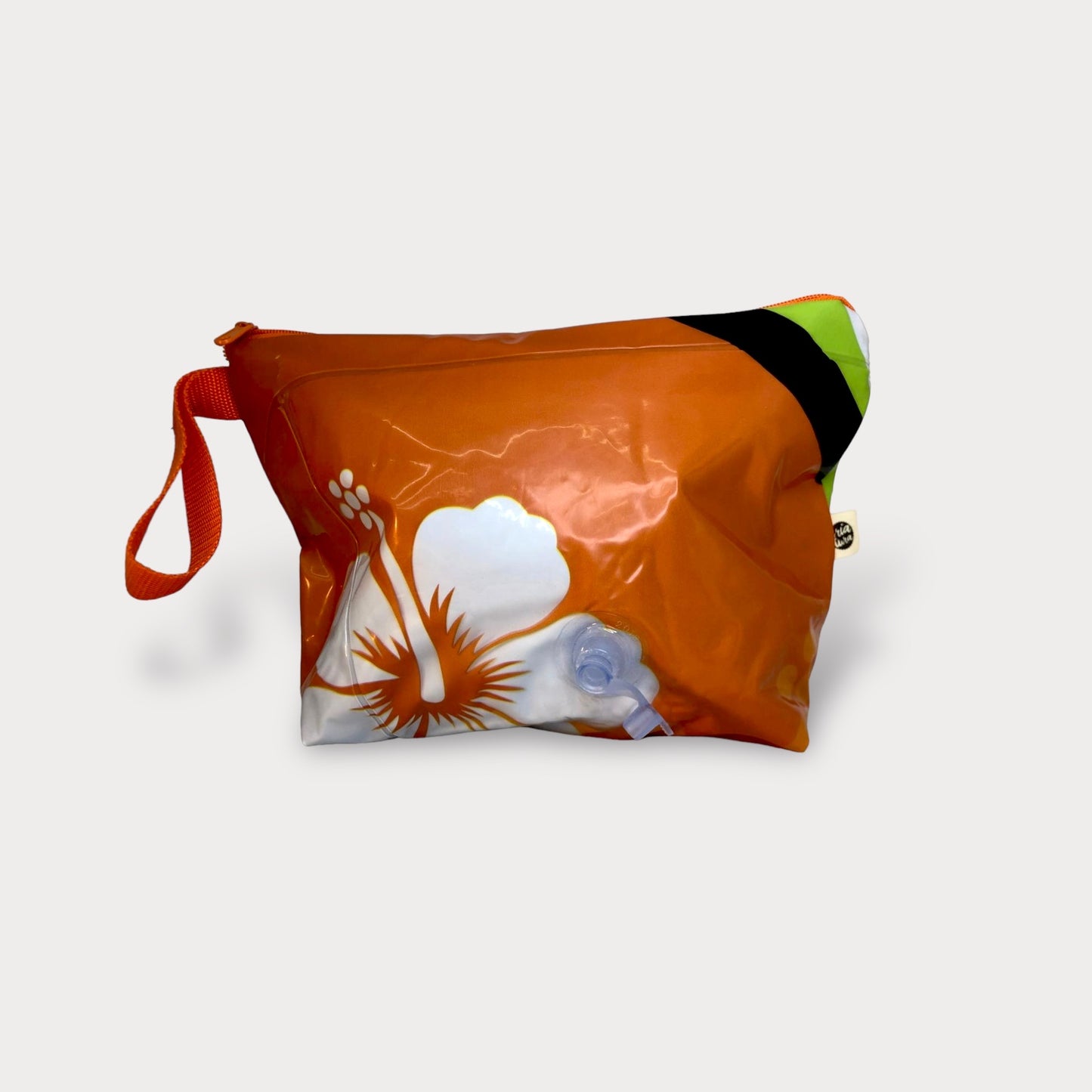 Overnight Bag . Hibiscus. Pool Toy