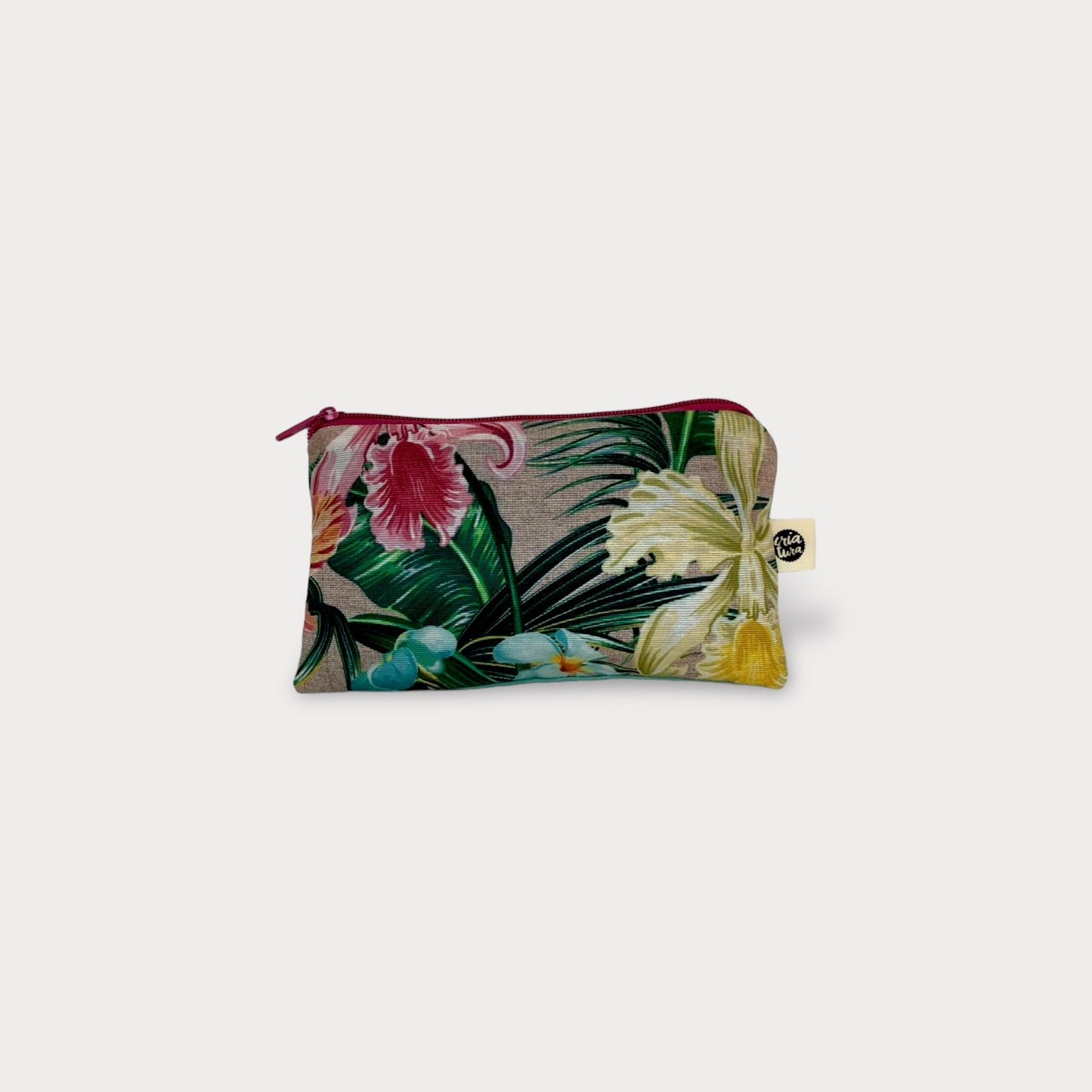 Small Pouch . Hawaii. Fabrics.