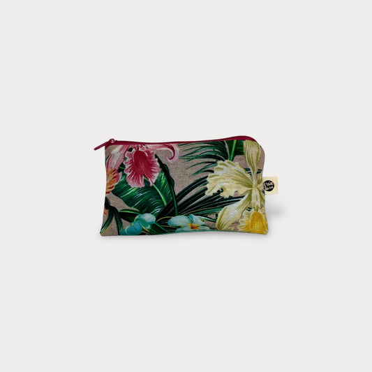 Small Pouch . Hawaii. Fabrics.
