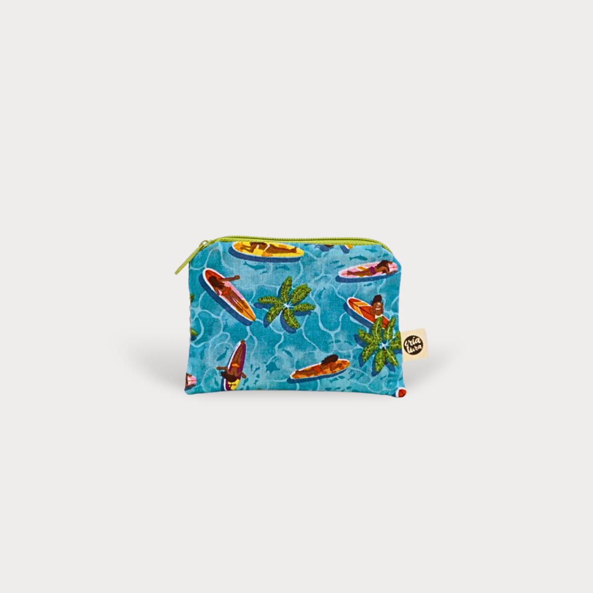 Coin Purse . Surfersworld. Fabric