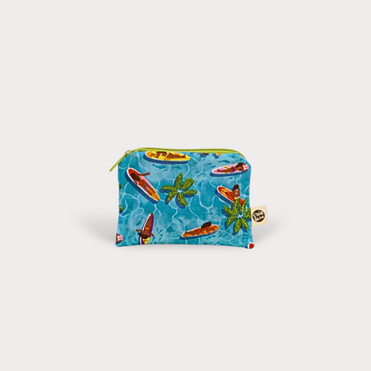 Coin Purse . Surfersworld. Fabric