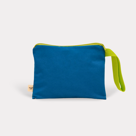 Large Pouch . Surfersworld. Fabric