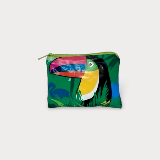 Coin Purse . Tucan. Pool Toy